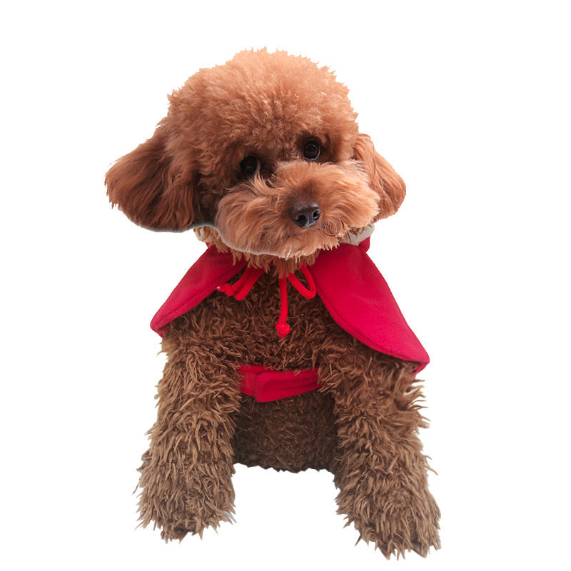 Christmas Pet Cape